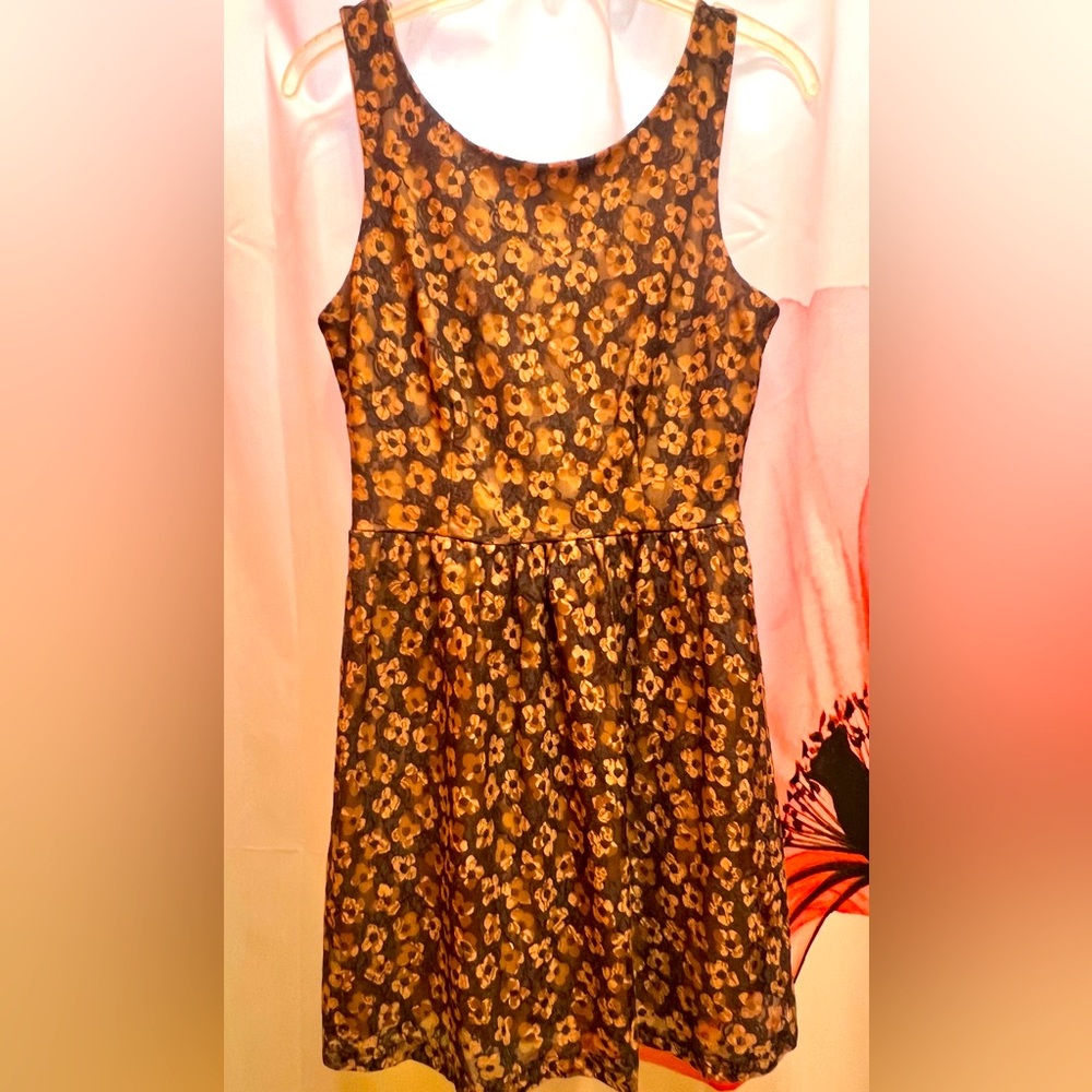 Bloom Floral Empire Waist Dress